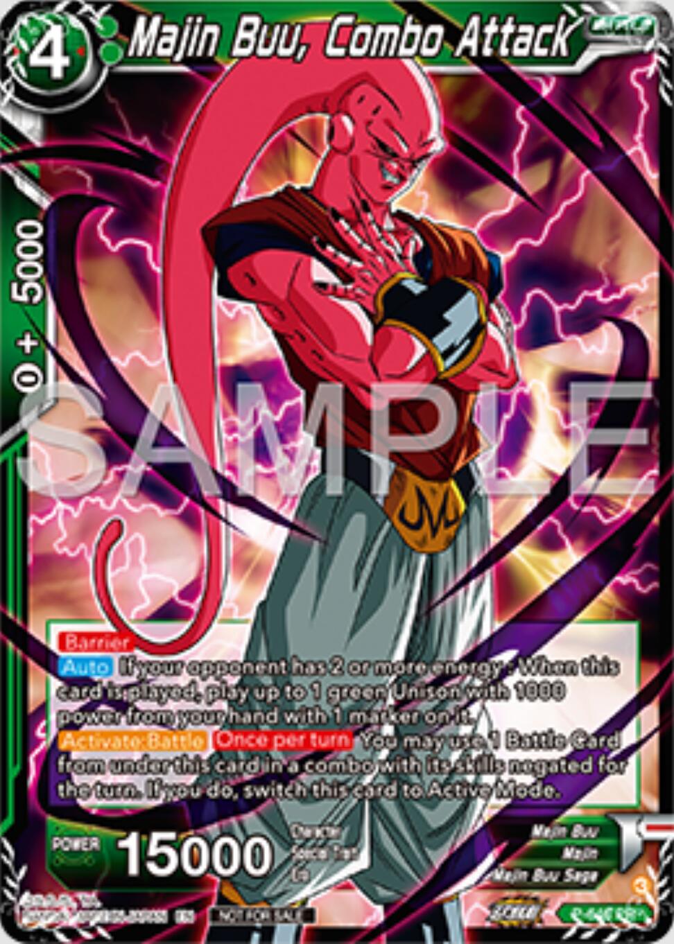 Majin Buu, Combo Attack (P-646) [Tournament Promotion Cards] | Pegasus Games WI