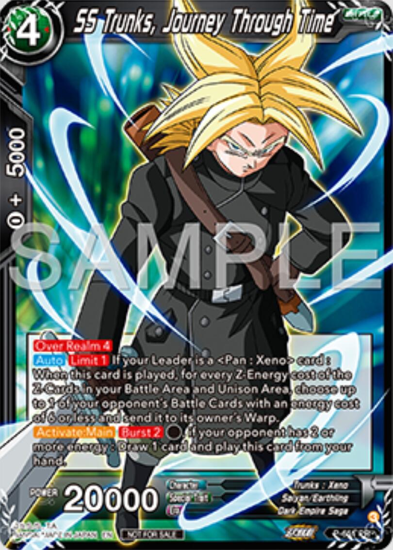 SS Trunks, Journey Through Time (P-651) [Tournament Promotion Cards] | Pegasus Games WI