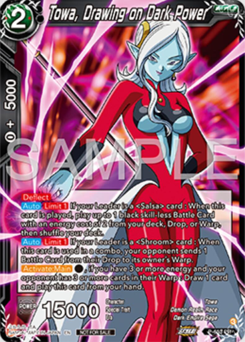 Towa, Drawing on Dark Power (P-653) [Tournament Promotion Cards] | Pegasus Games WI