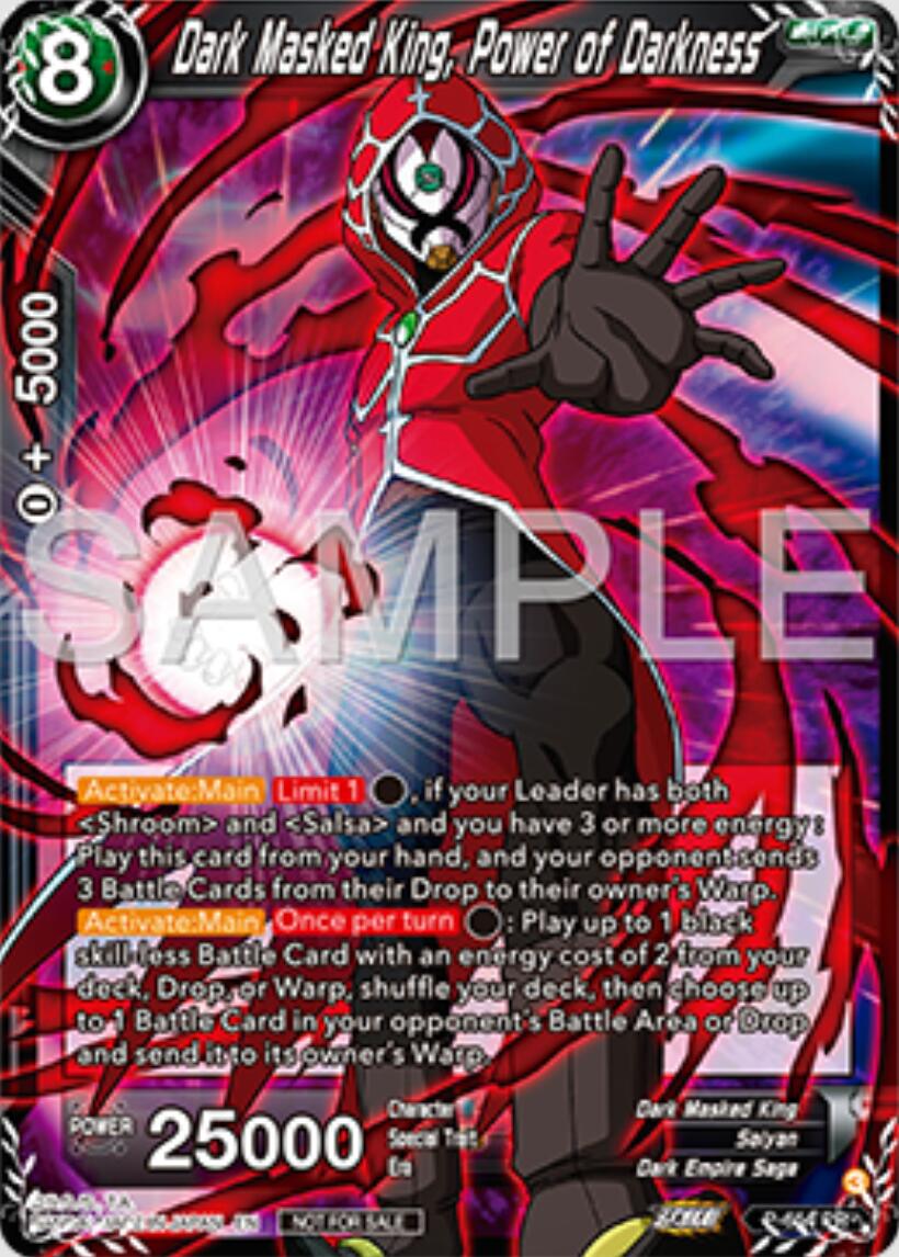 Dark Masked King, Power of Darkness (P-654) [Tournament Promotion Cards] | Pegasus Games WI