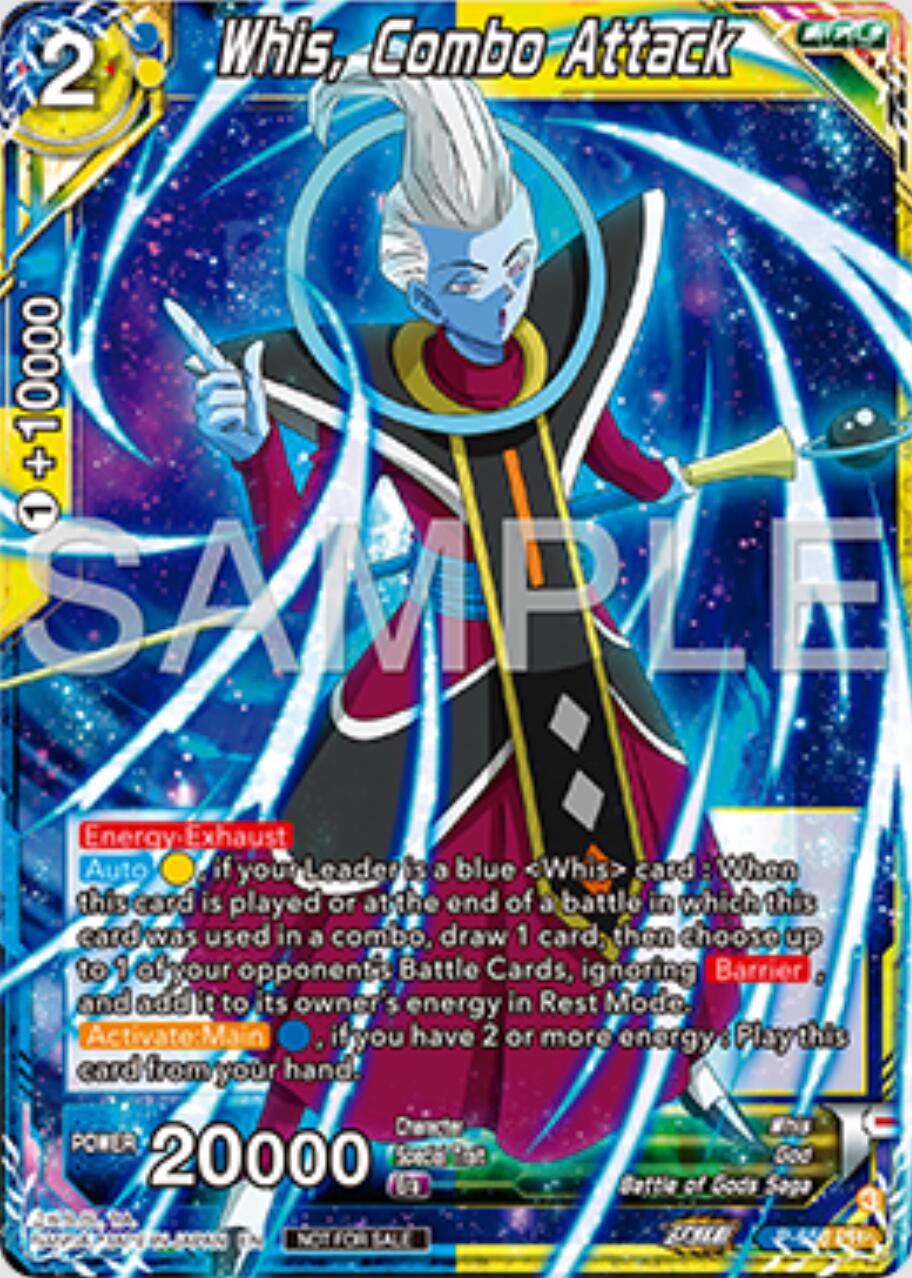 Whis, Combo Attack (P-656) [Tournament Promotion Cards] | Pegasus Games WI
