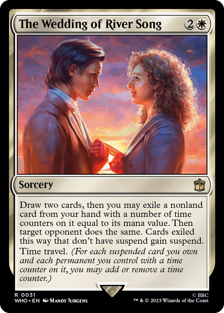 The Wedding of River Song [Doctor Who] | Pegasus Games WI