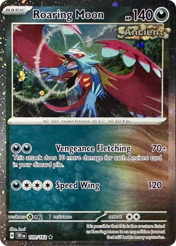 Roaring Moon (109/162) (Cosmos Holo) [Miscellaneous Cards] | Pegasus Games WI
