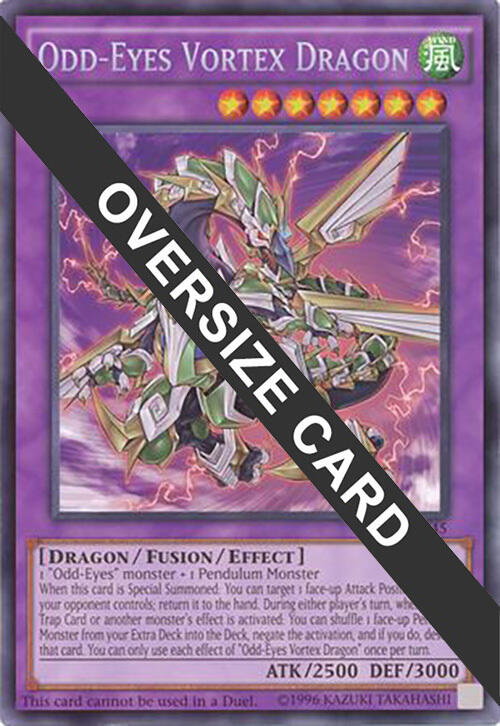 Odd-Eyes Vortex Dragon (Oversized) [DOCS-EN045] Promo | Pegasus Games WI