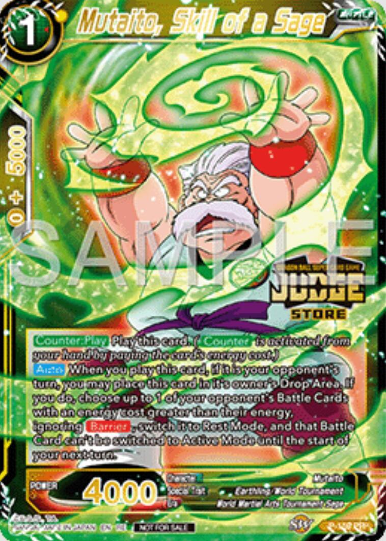 Mutaito, Skill of a Sage (Judge Pack Vol.16) (Store) (P-159) [Judge Promotion Cards] | Pegasus Games WI