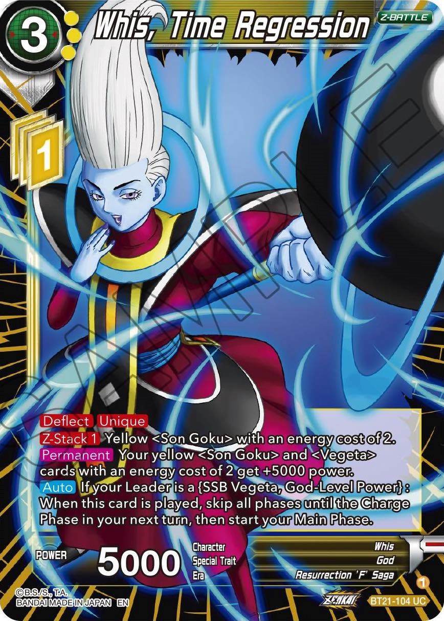 Whis, Time Regression (BT21-104) [Wild Resurgence] | Pegasus Games WI