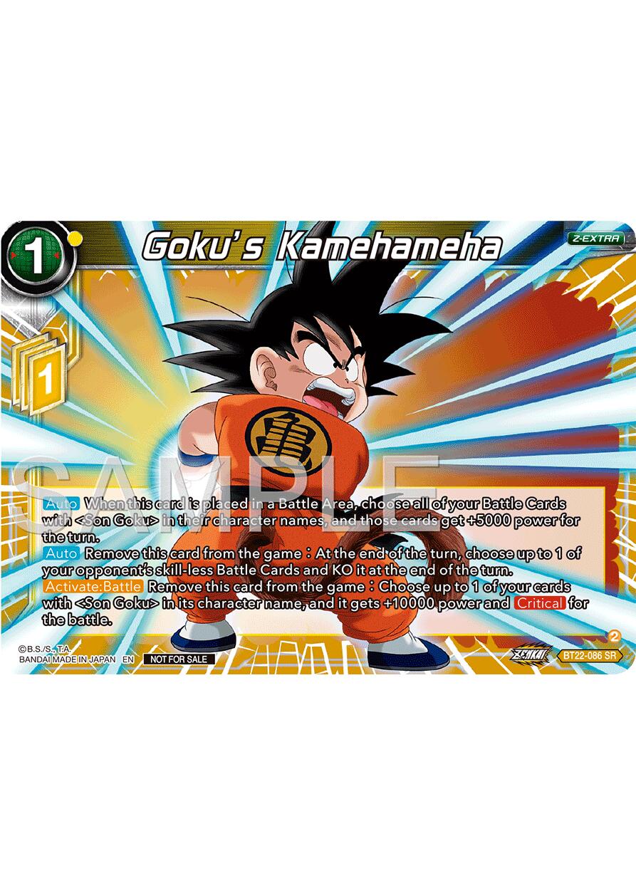 Goku's Kamehameha (Championship 2024 Finals Zenkai Pack) (BT22-086) [Tournament Promotion Cards] | Pegasus Games WI