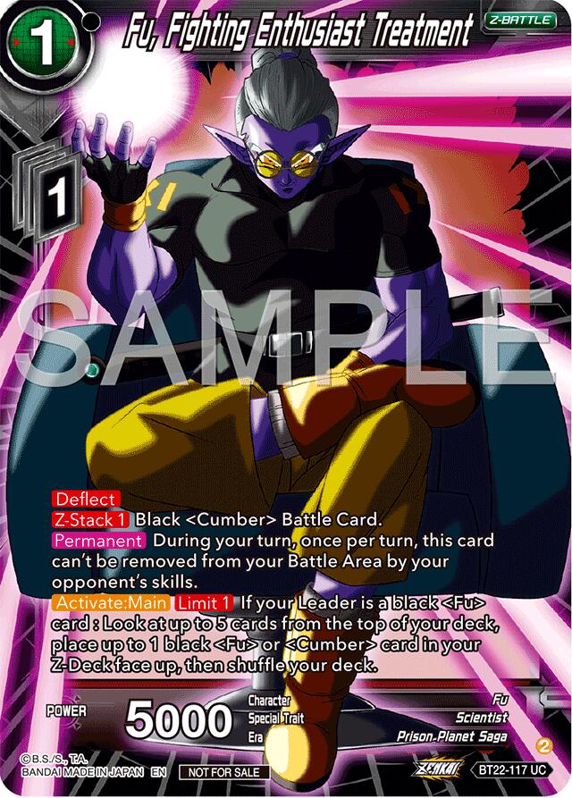 Fu, Fighting Enthusiast Treatment (Championship 2024 Finals Zenkai Pack) (BT22-117) [Tournament Promotion Cards] | Pegasus Games WI