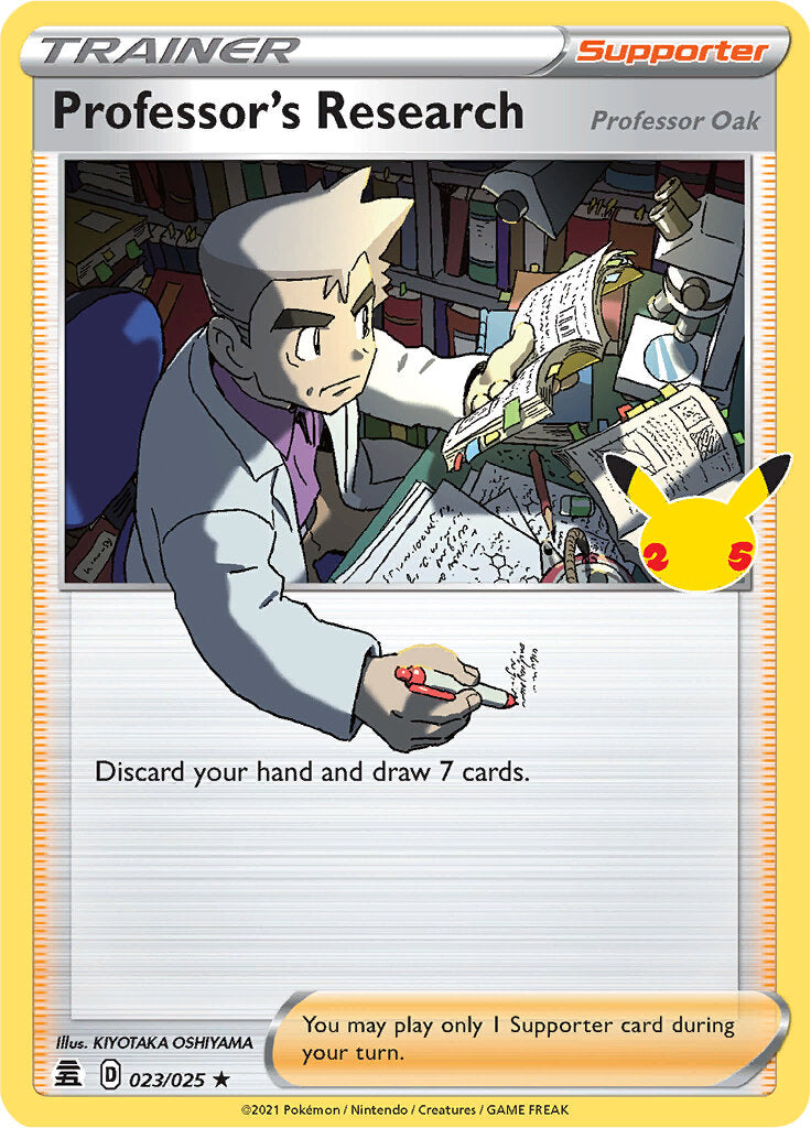 Professor's Research (023/025) [Celebrations: 25th Anniversary] | Pegasus Games WI