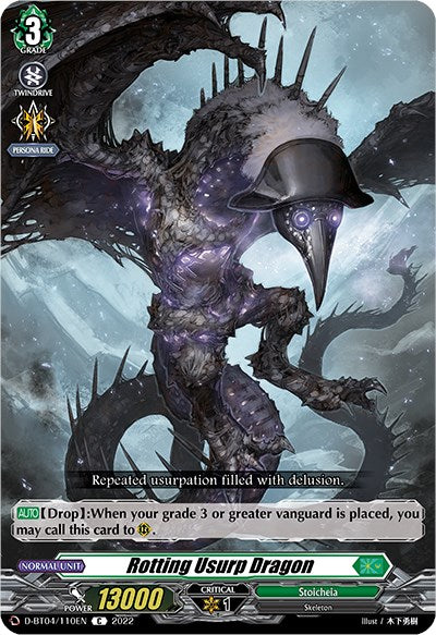 Rotting Usurp Dragon (D-BT04/110EN) [Awakening of Chakrabarthi] | Pegasus Games WI