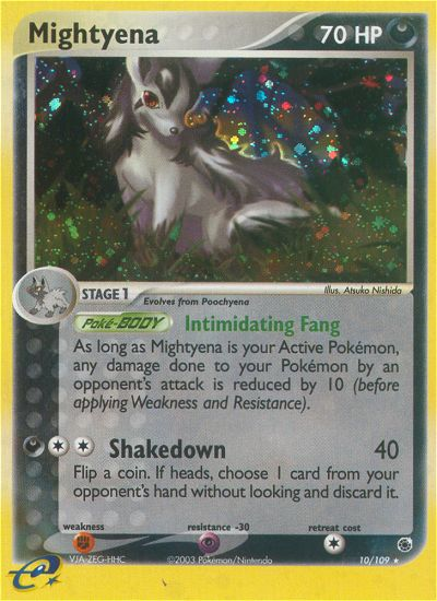 Mightyena (10/109) [EX: Ruby & Sapphire] | Pegasus Games WI