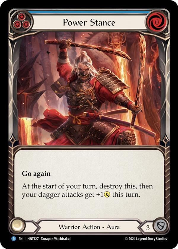 Power Stance [HNT127] (The Hunted)  Rainbow Foil | Pegasus Games WI