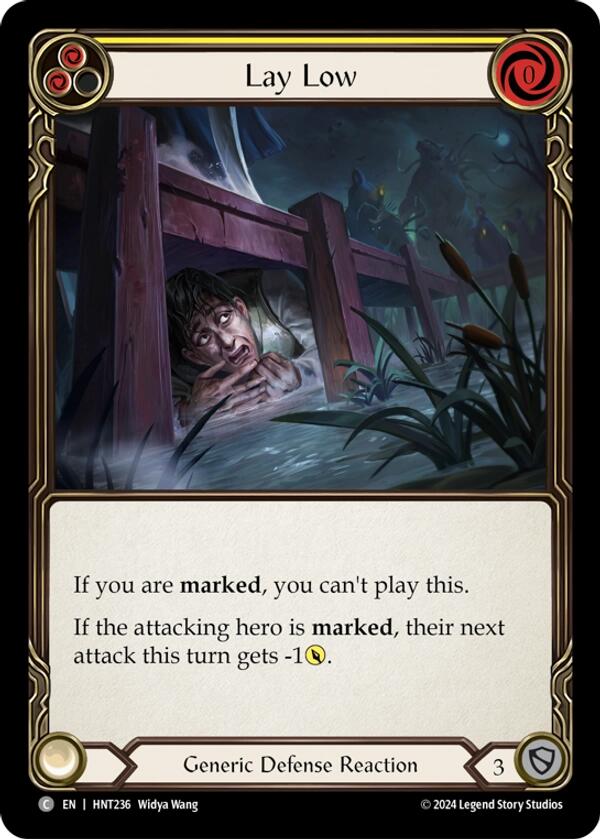 Lay Low [HNT236] (The Hunted)  Rainbow Foil | Pegasus Games WI