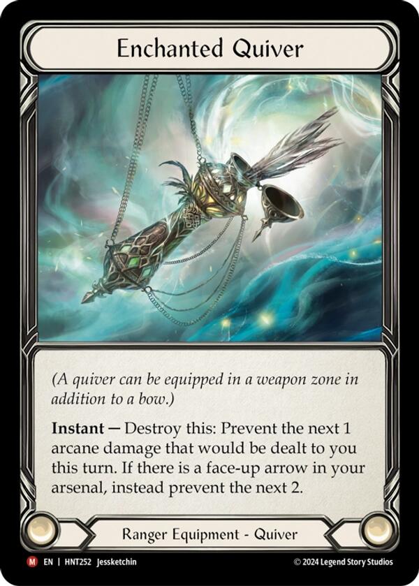 Enchanted Quiver [HNT252] (The Hunted)  Cold Foil | Pegasus Games WI