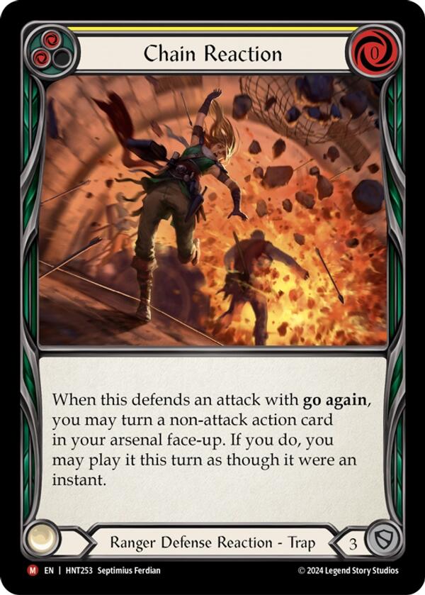 Chain Reaction [HNT253] (The Hunted)  Rainbow Foil | Pegasus Games WI