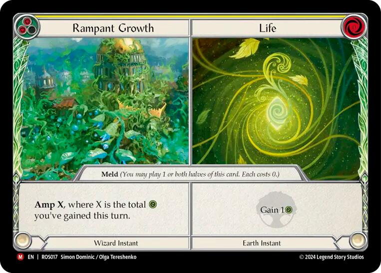 Rampant Growth // Life [LGS341] (Promo)  Cold Foil | Pegasus Games WI