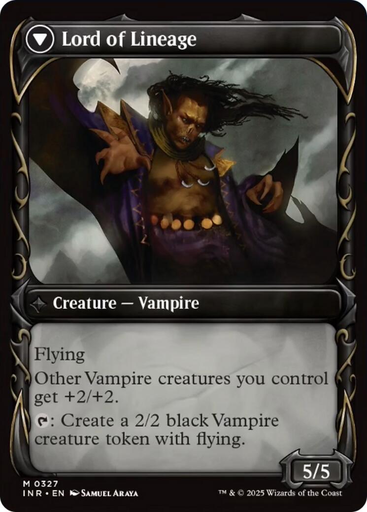 Bloodline Keeper // Lord of Lineage (Showcase) [Innistrad Remastered] | Pegasus Games WI