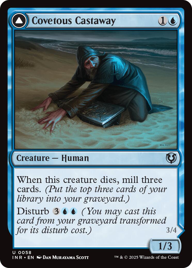 Covetous Castaway // Ghostly Castigator [Innistrad Remastered] | Pegasus Games WI