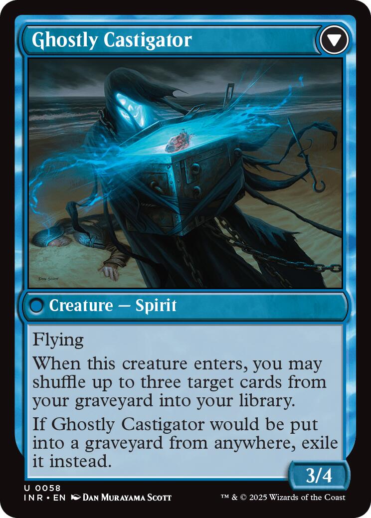 Covetous Castaway // Ghostly Castigator [Innistrad Remastered] | Pegasus Games WI