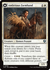 Ambitious Farmhand // Seasoned Cathar [Innistrad Remastered] | Pegasus Games WI