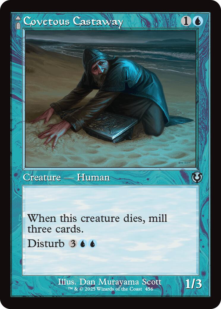 Covetous Castaway // Ghostly Castigator (Retro Frame) [Innistrad Remastered] | Pegasus Games WI