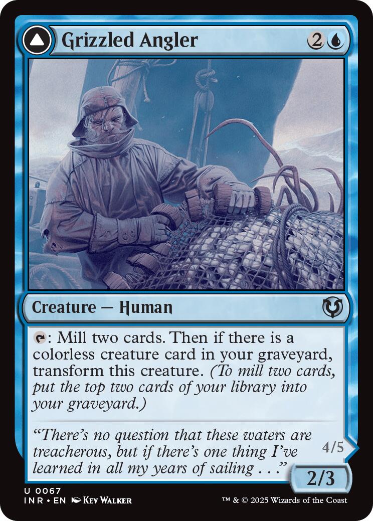Grizzled Angler // Grisly Anglerfish [Innistrad Remastered] | Pegasus Games WI