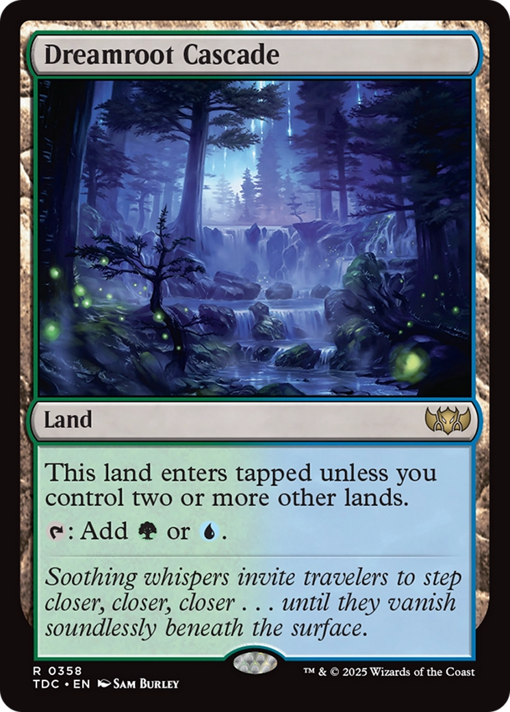 Dreamroot Cascade [Tarkir: Dragonstorm Commander] | Pegasus Games WI