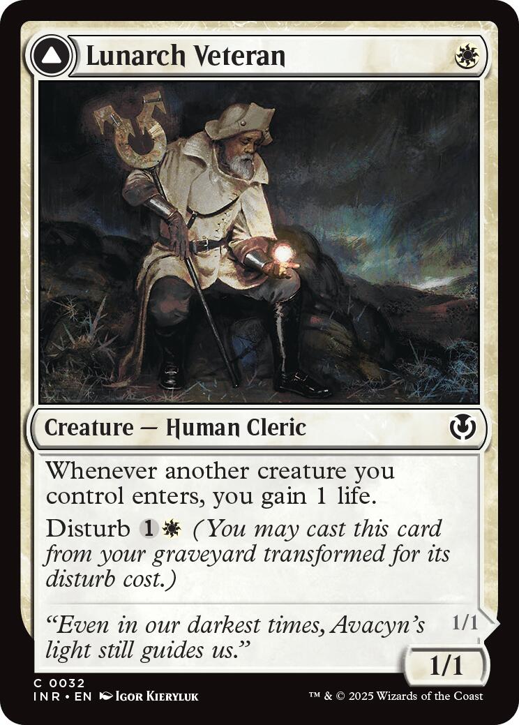 Lunarch Veteran // Luminous Phantom [Innistrad Remastered] | Pegasus Games WI
