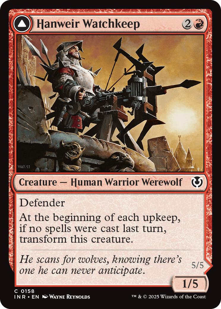 Hanweir Watchkeep // Bane of Hanweir [Innistrad Remastered] | Pegasus Games WI