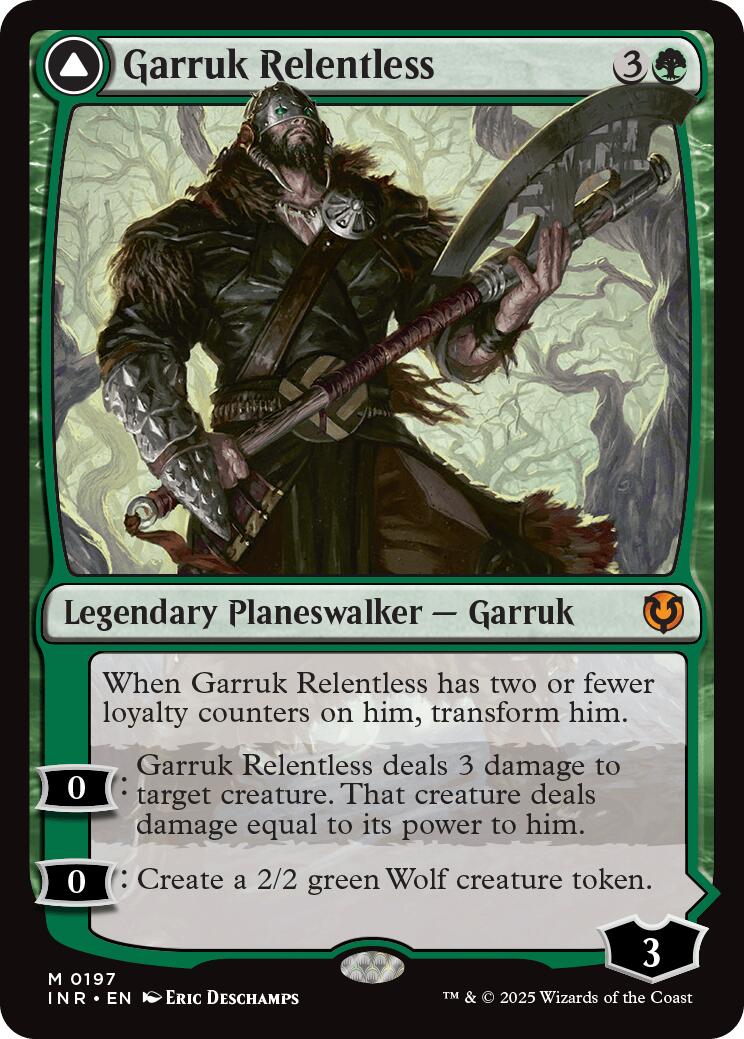 Garruk Relentless // Garruk, the Veil-Cursed [Innistrad Remastered] | Pegasus Games WI