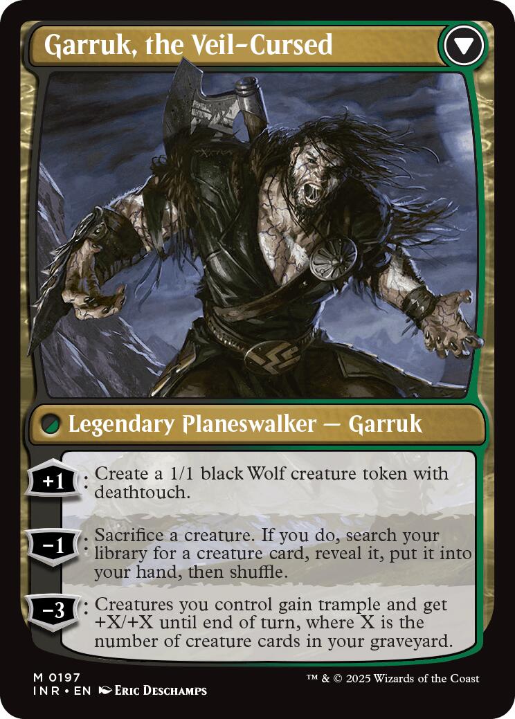 Garruk Relentless // Garruk, the Veil-Cursed [Innistrad Remastered] | Pegasus Games WI