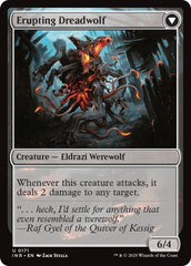 Smoldering Werewolf // Erupting Dreadwolf [Innistrad Remastered] | Pegasus Games WI