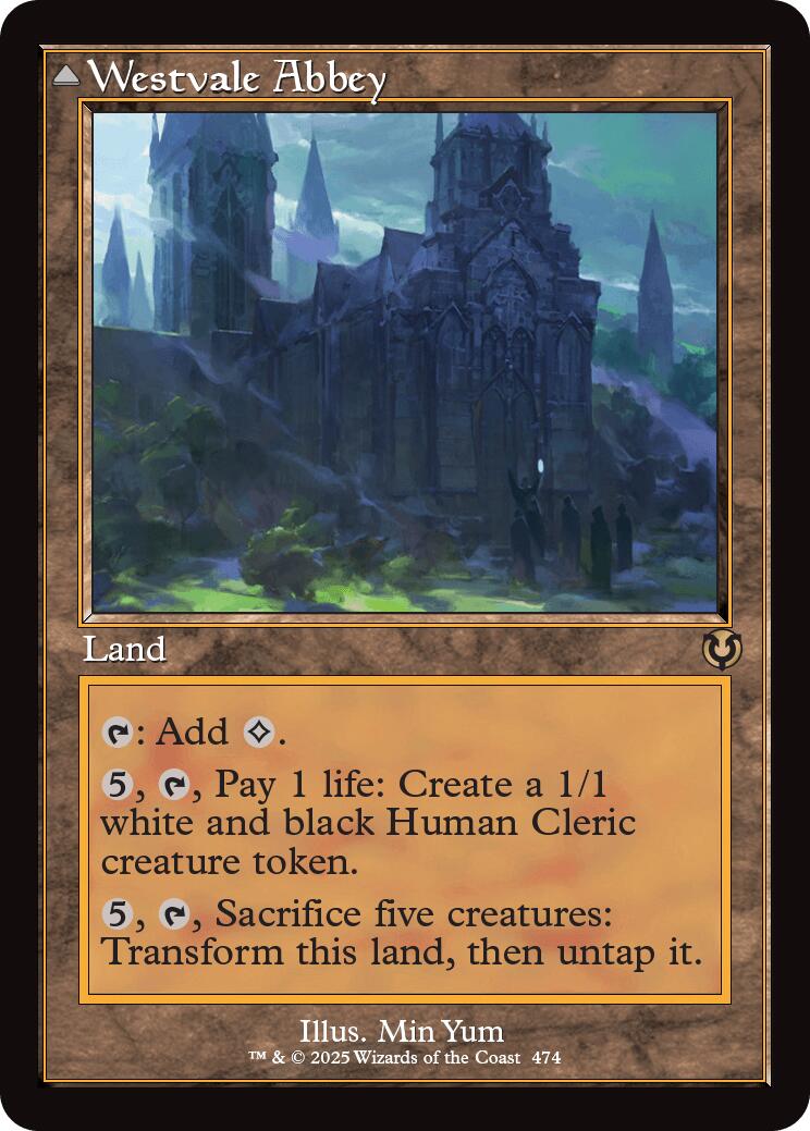 Westvale Abbey // Ormendahl, Profane Prince (Retro Frame) [Innistrad Remastered] | Pegasus Games WI