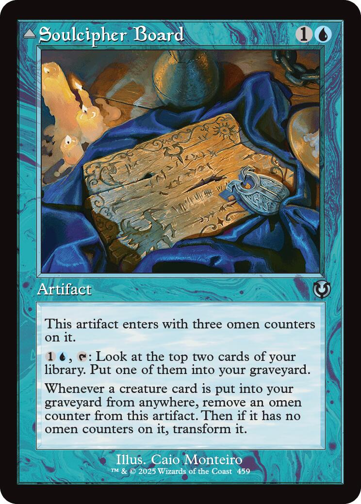 Soulcipher Board // Cipherbound Spirit (Retro Frame) [Innistrad Remastered] | Pegasus Games WI