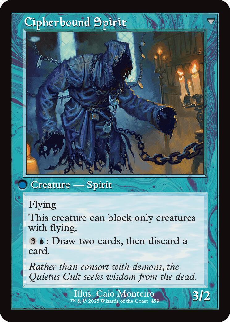 Soulcipher Board // Cipherbound Spirit (Retro Frame) [Innistrad Remastered] | Pegasus Games WI