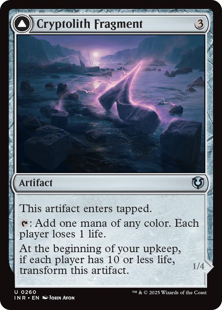 Cryptolith Fragment // Aurora of Emrakul [Innistrad Remastered] | Pegasus Games WI