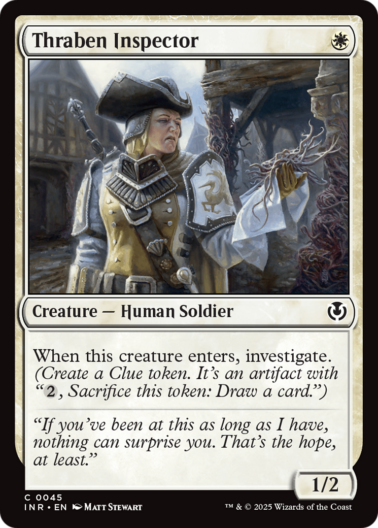 Thraben Inspector [Innistrad Remastered] | Pegasus Games WI