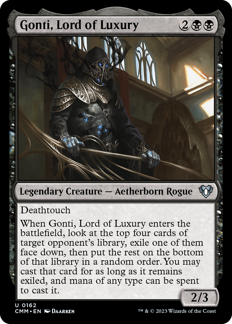 Gonti, Lord of Luxury [Commander Masters] | Pegasus Games WI