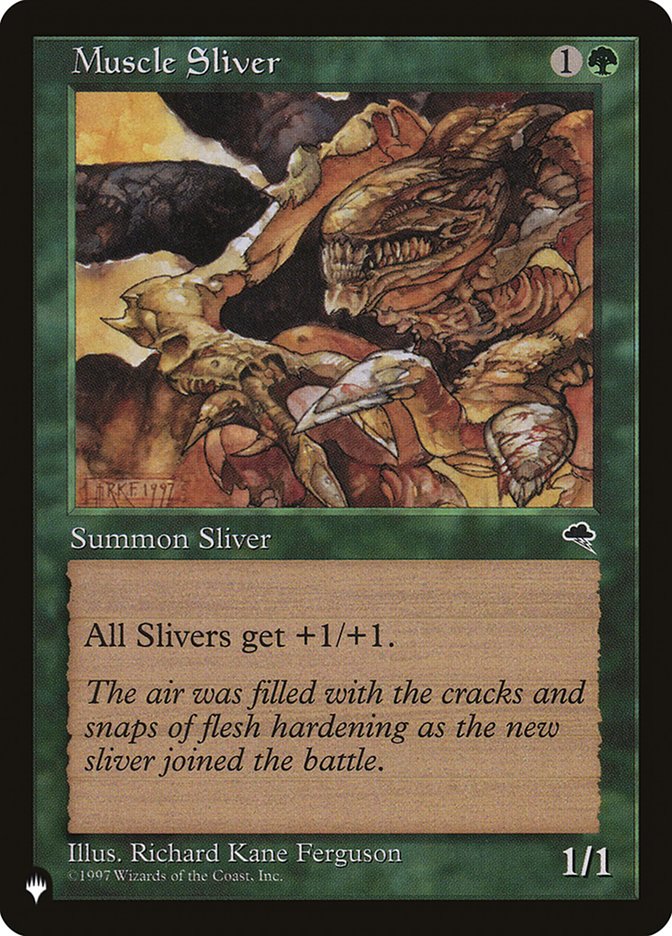 Muscle Sliver [The List] | Pegasus Games WI