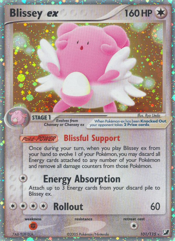 Blissey ex (101/115) [EX: Unseen Forces] | Pegasus Games WI