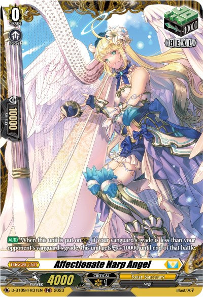 Affectionate Harp Angel (D-BT09/FR31EN) [Dragontree Invasion] | Pegasus Games WI