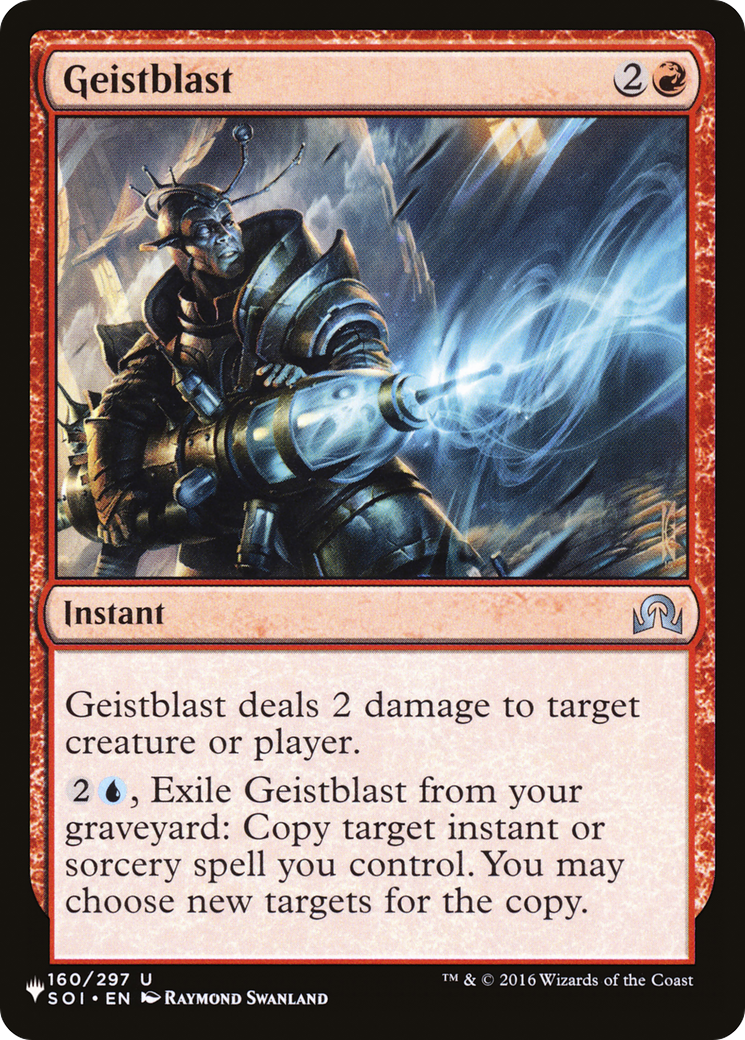 Geistblast [The List] | Pegasus Games WI
