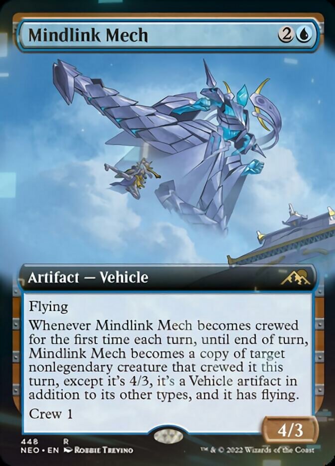 Mindlink Mech (Extended Art) [Kamigawa: Neon Dynasty] | Pegasus Games WI