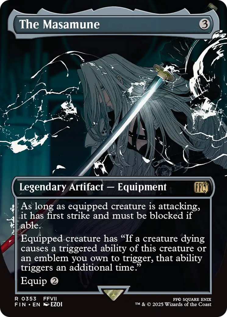 The Masamune (Borderless) [FINAL FANTASY] | Pegasus Games WI