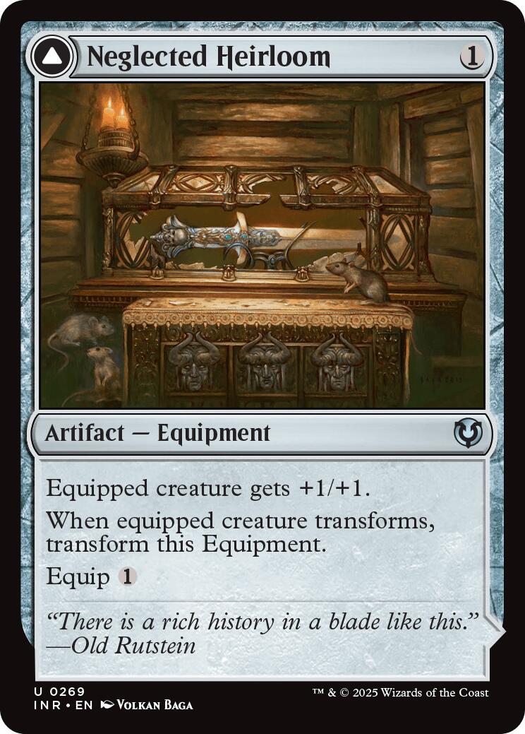 Neglected Heirloom [Innistrad Remastered] | Pegasus Games WI