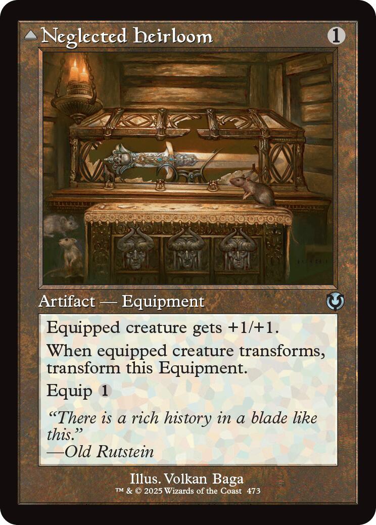 Neglected Heirloom (Retro Frame) [Innistrad Remastered] | Pegasus Games WI