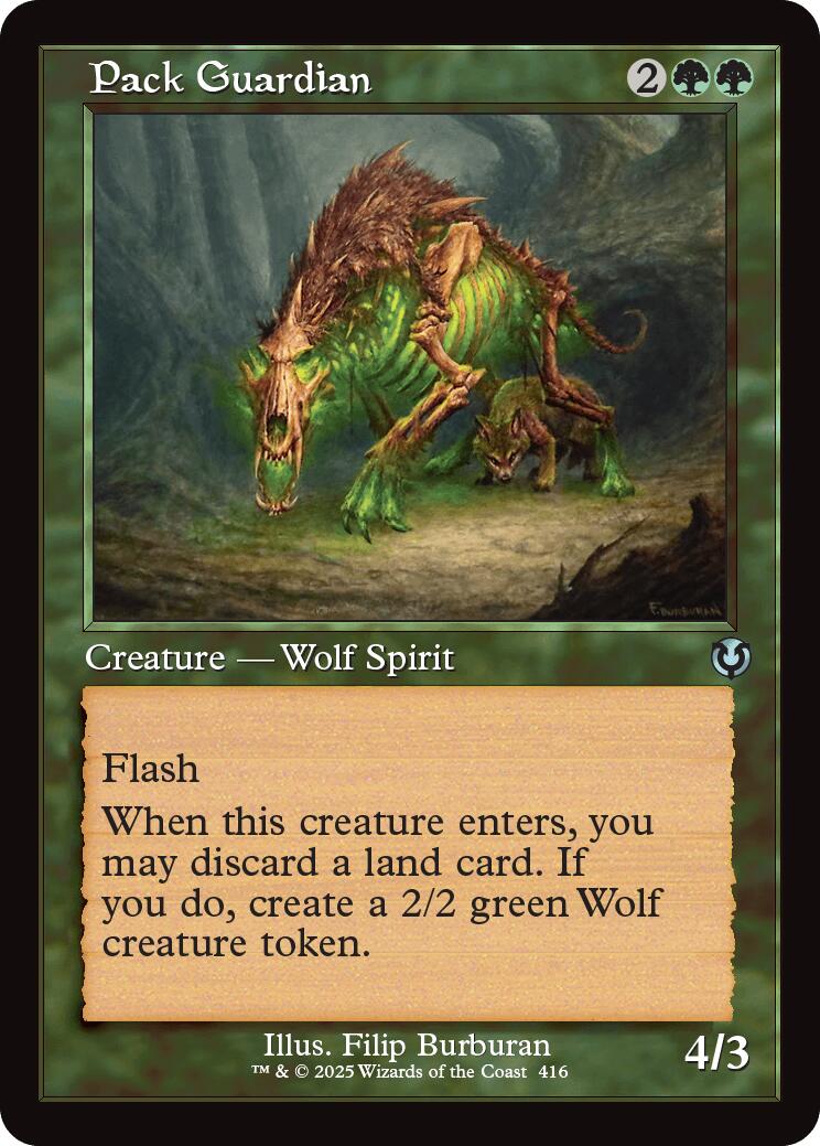 Pack Guardian (Retro Frame) [Innistrad Remastered] | Pegasus Games WI