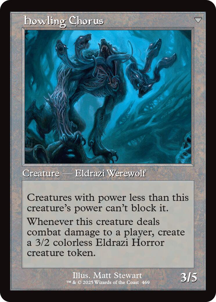 Shrill Howler // Howling Chorus (Retro Frame) [Innistrad Remastered] | Pegasus Games WI