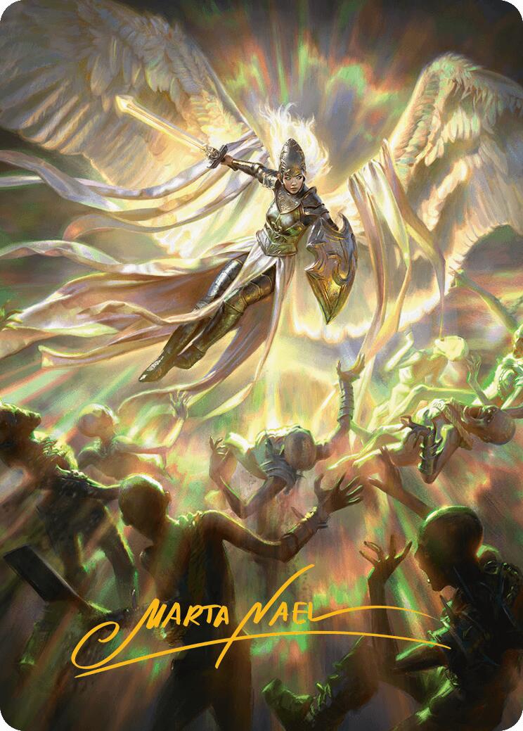 Vanquish the Horde Art Card (Gold-Stamped Signature) [Innistrad Remastered Art Series] | Pegasus Games WI