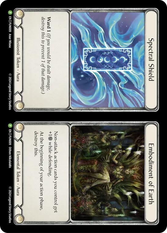 Cracker Bauble // Spectral Shield and Embodiment of Earth [LGS360-FUN009] (Promo) | Pegasus Games WI